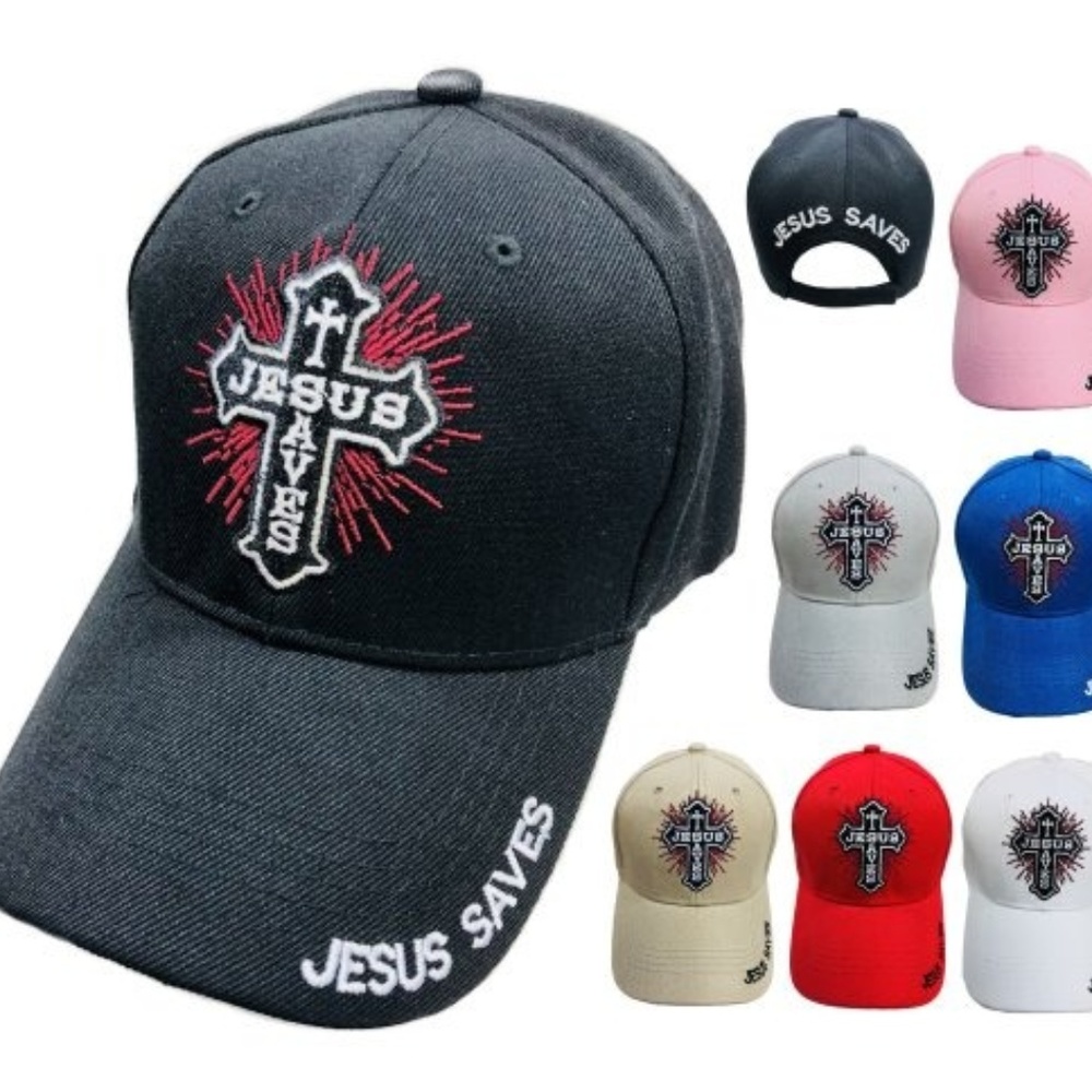*NWOT* Faith Based "Jesus Saves" Baseball Cap